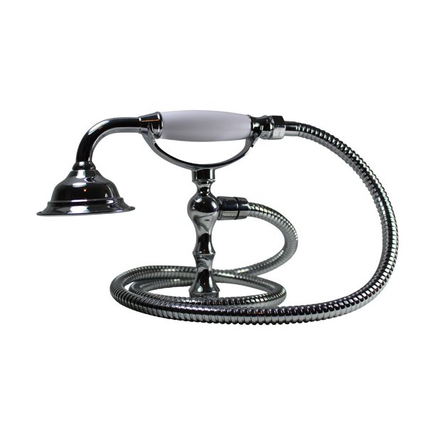 Handheld Telephone Shower Head Set With 58in Flex Hose Chrome Walmart