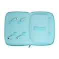 thumbnail image 1 of Estuche para herramientas de aseo de mascotas, caja de almacenamiento, bolsa para tijeras, organizador de viaje, artículos de aseo para perros azul, 1 of 8