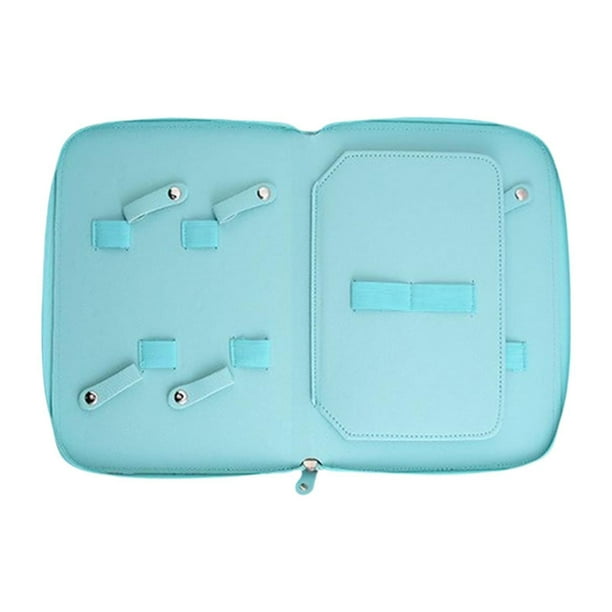 Estuche para tijeras, funda premium para tijeras, estuche para herramientas de aseo de mascotas, bolsa de aseo azul