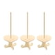 thumbnail image 1 of Soporte de madera para donas, soporte para donas, soporte de madera para decoración de pasteles, fiesta de cumpleaños, boda, paquete de 3 corazones, 1 of 5