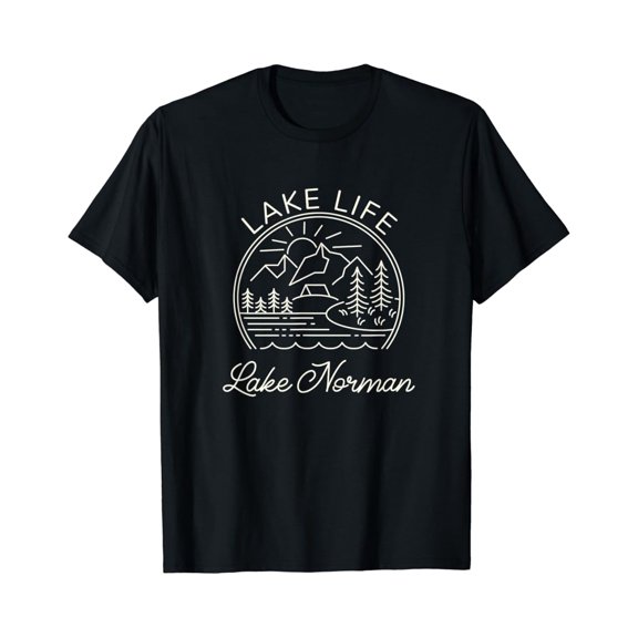 Sam Soft Lake Norman Lakes Lake Life Vintage Sunset Kayaking Vintage T-Shirt, Gift For Friend, Full Size S-5Xl