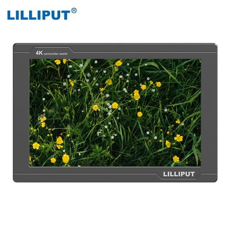 LILLIPUT FS7 Camera Monitor with 7 Inch IPS Full 4K HD Display 1920x1200 High Resolution 1000:1 Contrast for Camcorder DSLR US (Best Lilliput Monitor For Dslr)
