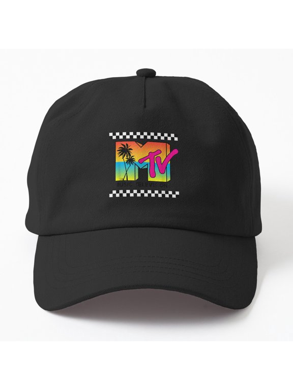 M Sunset Logo Baseball Cap, Graphic Design, Casual Hat Style