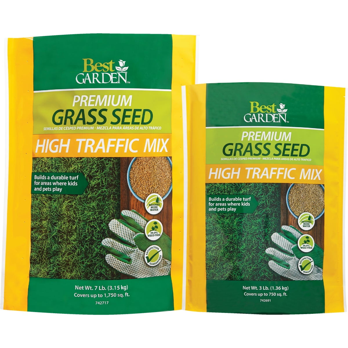 Best Garden Play and High Traffic Grass Seed