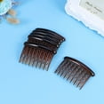 thumbnail image 6 of Design Hair Combs Hair Clip Combs Plastic Black 12 Pieces Hair Accessories for Women and Girls, 6 of 8