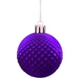 thumbnail image 2 of Christmas Ornaments 12 Pcs Velvet Christmas Balls Flocked Christmas Tree Ball Ornaments Plastic Balls Xmas Decorative Hanging Ornaments Christmas Tree Decoration 2.4 Inch, 2 of 9