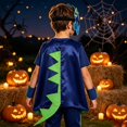 thumbnail image 2 of BOOMNY Halloween Kids Boys Girls Dinosaur Dress Up Funny Hallowmas Party Outfits Sets Playful Stage Performance Clothes Set, 2 of 4