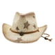 thumbnail image 2 of Mujeres Hombres Sombrero para el sol de Panamá Sombreros para el sol Visera ajustable Bohemia Sombreros de paja para Camping, 2 of 9