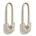 thumbnail image 3 of 4Pcs/set Brooch Shaped Earrings Punk Style Crystals Earrings Ear Clips Jewels Gift, 3 of 7