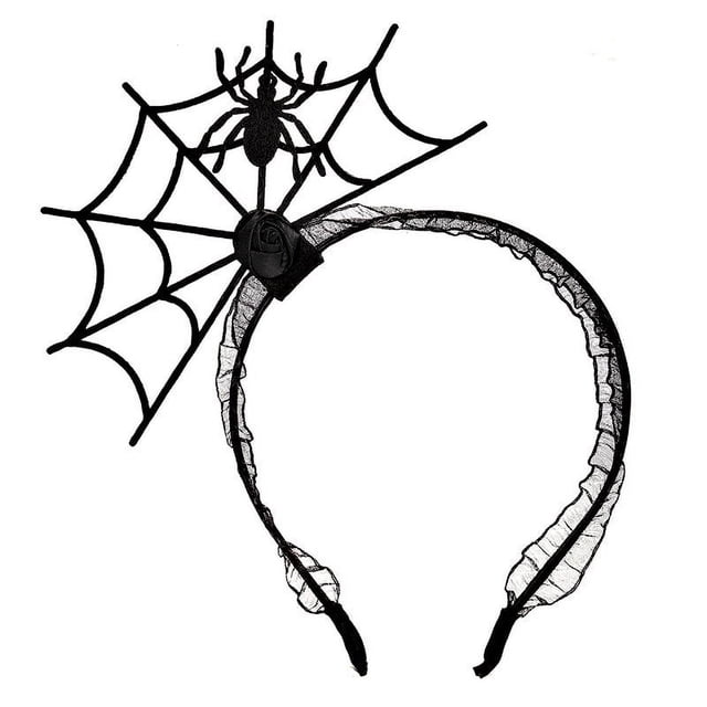 Halloween Araña Fantasma Calabaza Diadema Cosplay Diablo Diadema Araña oso de fresa Electrónica