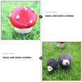 thumbnail image 5 of 15pcs Mini Resin Hedgehog & Succulent Ornaments for Fairy Gardens, Desk & Home Decoration – Durable, Safe for DIY Projects, 5 of 5