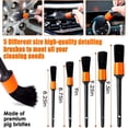 thumbnail image 2 of VELIMO 2026 New Car Detailing Brush Set,20Pcs Drill Brush Set,Car Interior Detailing Kit&Car Wash Kit with Boar Hair Detail Brush and Cleaning Gel for Wheel,Dashboard,Air Vent,Leather and Exterior, 2 of 7