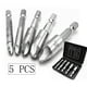 thumbnail image 2 of Extractor de tornillos dañados, herramienta extractora de tornillos de doble extremo mejorada, extractor de pernos 5 piezas Sharpla removedor de tornillos pelados, 2 of 8