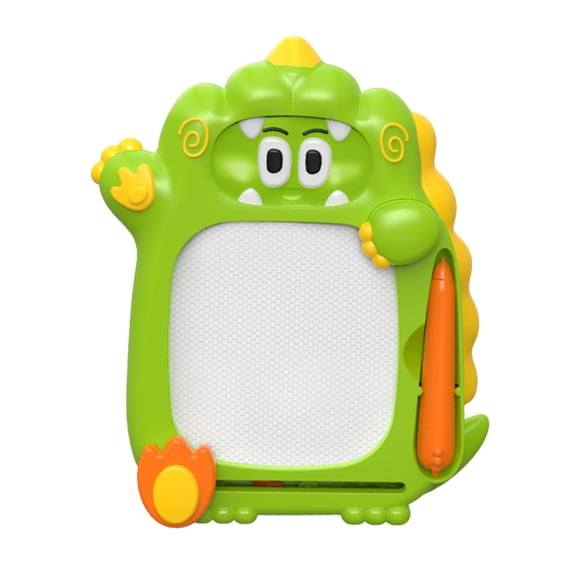 Children'S Double-Sided Magnetic Dinosaur Drawing Board For Toddlers 1-3 Years Old Early Education