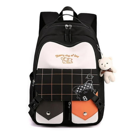 TAVIMART  -  Girls' Campus Leisure Joker Backpack College Wind High School Students' Schoolbags Female Large-capacity Backpacks