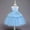 Light blue, variant on Toddler Girls Dresses Girls Princess Dress Girls Tutu Dress Birthday Dress Toddler for Girls 6-12 Months