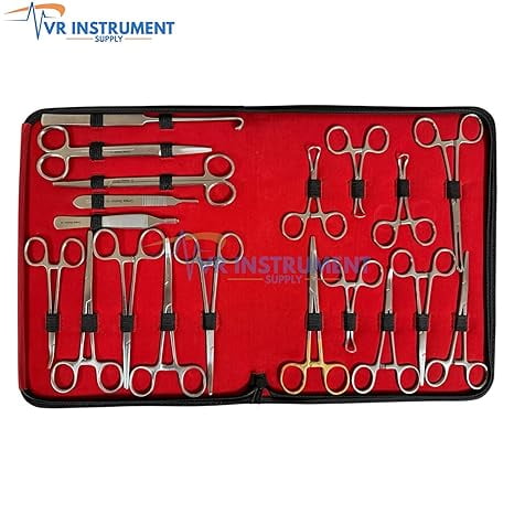 VR Instrument Supply Canine Spay Pack with Bag German Stainless CE