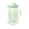 thumbnail image 2 of FONWILYO Water Pitcher for Fridge Light Green PP Faucet for Households 1Pcs, 2 of 7