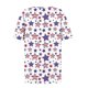 thumbnail image 5 of Fiudx Ofertas de La Semana Blusa de Manga Corta a La Moda para Mujer, Camiseta Estampada, Top Informal, 5 of 5