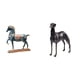 thumbnail image 1 of Escultura De Resina De Galgo Y Caballo De Pie Para Escritorio, Sala De Estar, Estantería, Mesa, Centro De Mesa, Adorno De Animal Fengshui, Decoración Del Hogar, 1 of 8