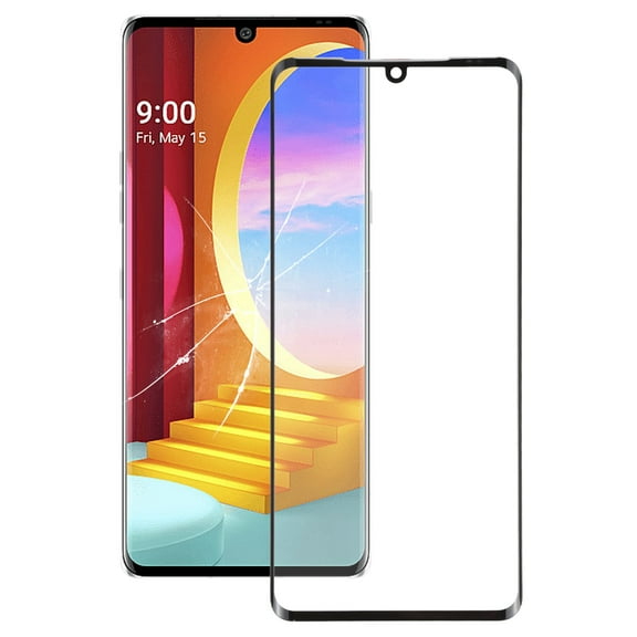 Cellphone Repair Parts Front Screen Outer Glass Lens for LG Velvet 5G / Velvet / Velvet 5G UW LMG910EMW, LM-G910EMW,