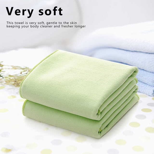Toalla de secado Rápido ANGGREK toalla Grande súper absorbente Verde