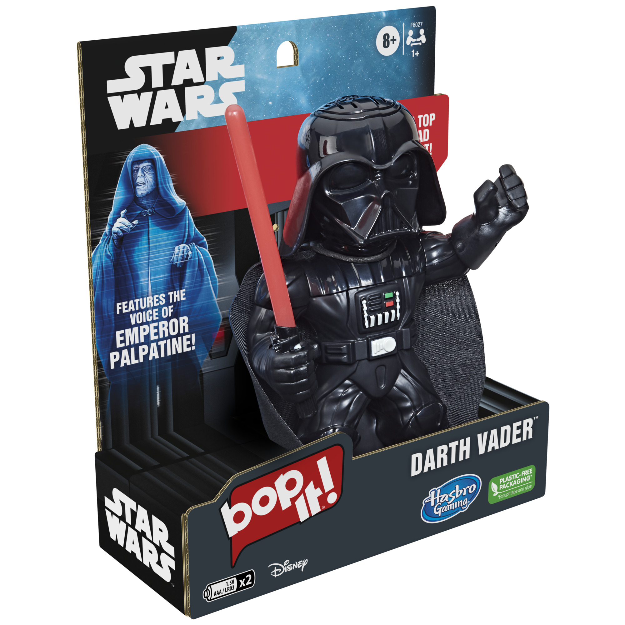 Bop It! Star Wars Darth Vader Edition Game, Features the Voice of Emperor Palpatine, Ages 8 and Up, Only At Walmart - image 4 of 5
