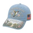 thumbnail image 7 of Hummingbird Blessing Faith Garden Morning Cap,Botanical Hummingbird American Flag Printed Baseball Cap,Lightweight Adjustable Casual Outdoor Sun Hat for Men & Women, 7 of 7