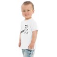thumbnail image 3 of Snowboard bear Toddler jersey t-shirt (White, 2), 3 of 3