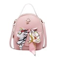 thumbnail image 4 of Mini Women Girls Fashion Backpack PU Leather Purse Small Shoulder Backpack  Cross body Handbag Purse, 4 of 5