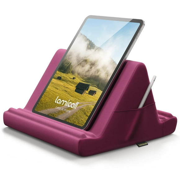 Soporte de almohada para tableta Lamicall para cama con bolsillo iPad Pro 12.9