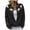 A-A Black, variant on enyan Women's Cotton Lightweight Cardigans Long Sleeve Knitted Button Down Sweater(Red,L)