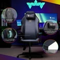 thumbnail image 4 of VANACC Gaming Chair Ergonomic PC Game Chair- Lumbar Support Headrest 4D Armrests Computer Chair, Big and Tall Comfortable Large, Black Pu, R Size, 4 of 8