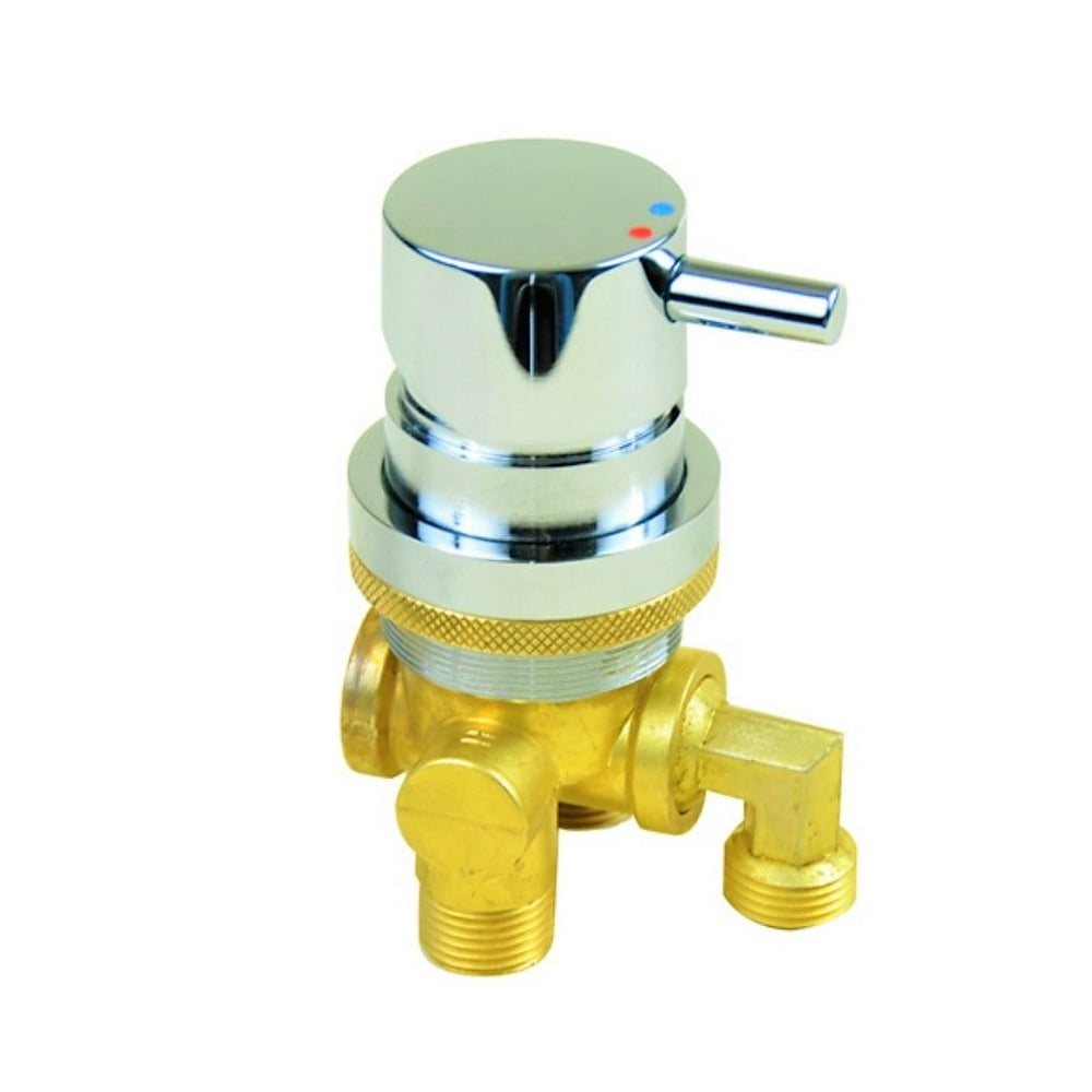 3Way Faucet for Pedicure Spa chair, Shampoo Bowls. Hot and Cold Water