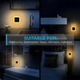 thumbnail image 4 of Frogued LED Light Eco-friendly Energy-saving ABS Small Intelligent Sensor Night Light for Home (Warm,US Plug), 4 of 13