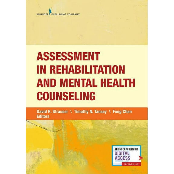 Assessment in Rehabilitation and Mental Health Counseling, (Paperback)