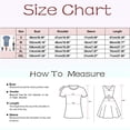 thumbnail image 3 of Halloween Shirts for Women Fashionable Floral Print Short Sleeve T Shirt For Day Celebration Round Neck Top Womens T-Shirts and Orange L, 3 of 4