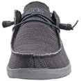 thumbnail image 4 of Hey Dude Mocassin Classique Wally Sox pour Hommes - Charbon - Taille 12, 4 of 6