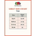 thumbnail image 4 of Fruit of the Loom Girls' Undershirts, Layering Tank Tops, 5 Pack, Sizes S-XL, 4 of 9