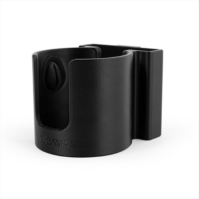 Soporte Multifuncional para de Agua PLA, Compatible con Simuladores de Carreras y Vuelos, Perfil de Aluminio Negro.