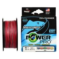 PowerPro Braided Fishing Line, maxcuatro 100lb 1500yd multi,  [33401001500WHJ]