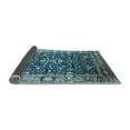 thumbnail image 2 of Ahgly Company Indoor Square Oriental Light Blue Industrial Area Rugs, 6' Square, 2 of 4