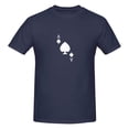 thumbnail image 5 of Ace Of Spades Poker Men'S Basic Short Sleeve T-Shirt Navy Blue Medium, 5 of 5