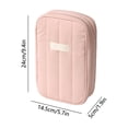 thumbnail image 3 of Portable Electronics Organizer Bag for Travel with Cable Management and Headphone Storage, 3 of 6