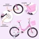 thumbnail image 2 of Bicicleta Entrenadora Para Niños Aeiou Qk-09 Con Canasta R12 Rosa, 2 of 5