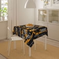 thumbnail image 4 of Wukai Yellow Excavator Waterproof Tablecloth for Kitchen Dining, Fits Square Tables for 2-4 Seats -54"x54", 4 of 7