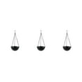 thumbnail image 3 of Toystoory Innovador Jardín S Belleza Elegante Durable Metal Macetas Colgantes Cesta De Flores Colgante Negro S Type1 NO1, 3 of 6
