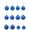Blue, variant on 12pcs Christmas Baubles - Hanging Xmas Ornaments for Christmas Tree Decoration, Colorful Festive Decor for Holiday Party, Home, Living Room, Mantel & Office to Boost Christmas Vibe, Yellow