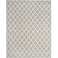 thumbnail image 7 of SAFAVIEH Montauk Crispian Geometric Quatrefoils Cotton Area Rug, Grey/Ivory, 10' x 14', 7 of 7
