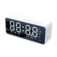 thumbnail image 1 of Boc G50 Wireless Speaker Mini Mirror Surface Design Support TF Card 2-in-1 Practical Bluetooth-compatible Loudspeaker Alarm Clock for, 1 of 10
